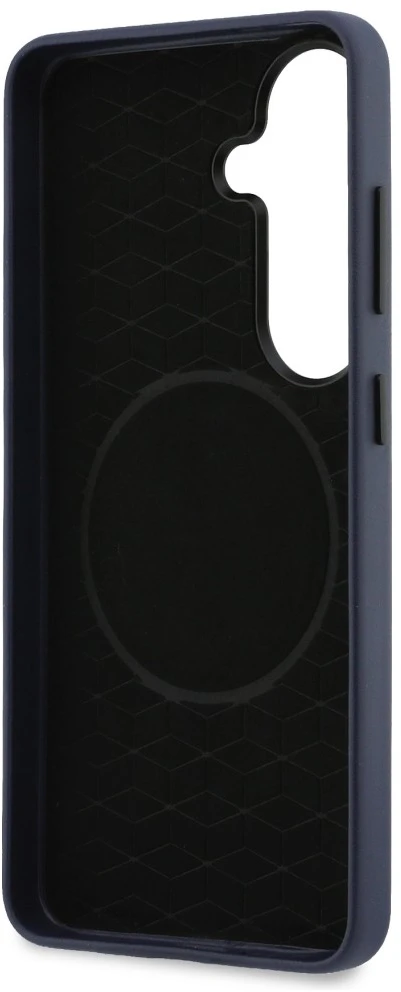 Dėklas BMW M Metal Logo MagSafe Samsung Galaxy S26 navy