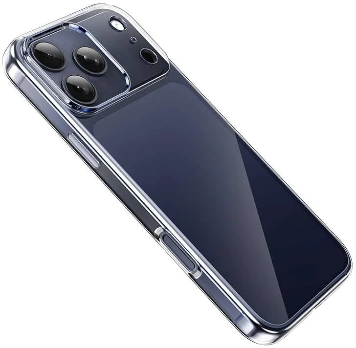 „Borofone BI4 Ice“ serijos dėklas „Apple iPhone 17 Pro“, skaidrus