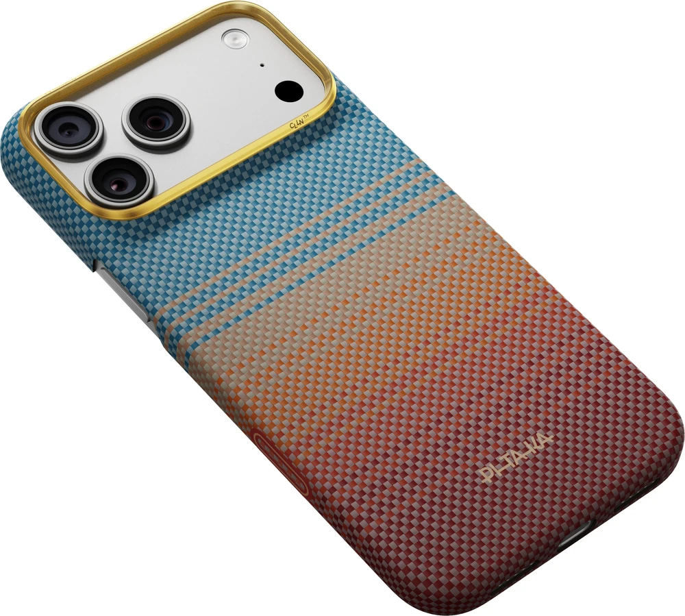 Dėklas Burga Pitaka Edge Case, California Dream Sunset 2.0 – iPhone 18/17 Pro Max