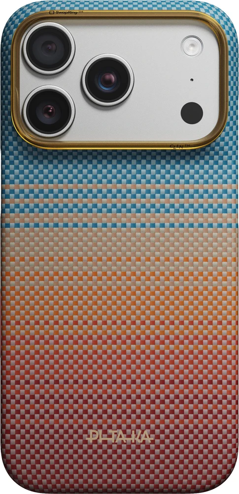 Burga Pitaka Edge dėklas, California Dream Sunset 2.0 – iPhone 18/17 Pro