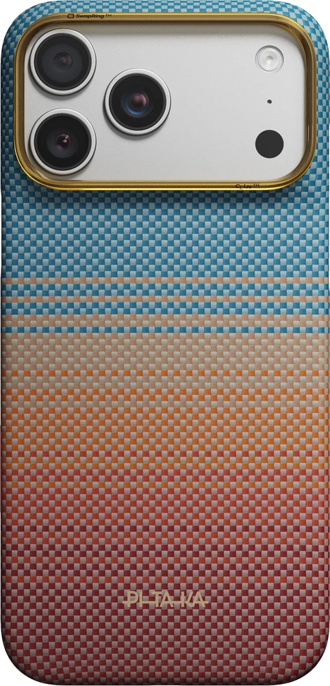 Dėklas Burga Pitaka Edge Case, California Dream Sunset 2.0 – iPhone 18/17 Pro Max