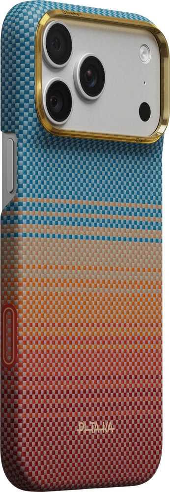 Dėklas Burga Pitaka Edge Case, California Dream Sunset 2.0 – iPhone 18/17 Pro Max