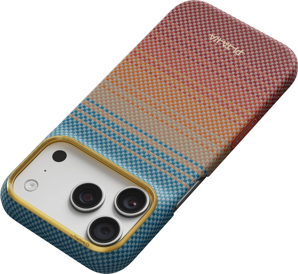 Burga Pitaka Edge dėklas, California Dream Sunset 2.0 – iPhone 18/17 Pro