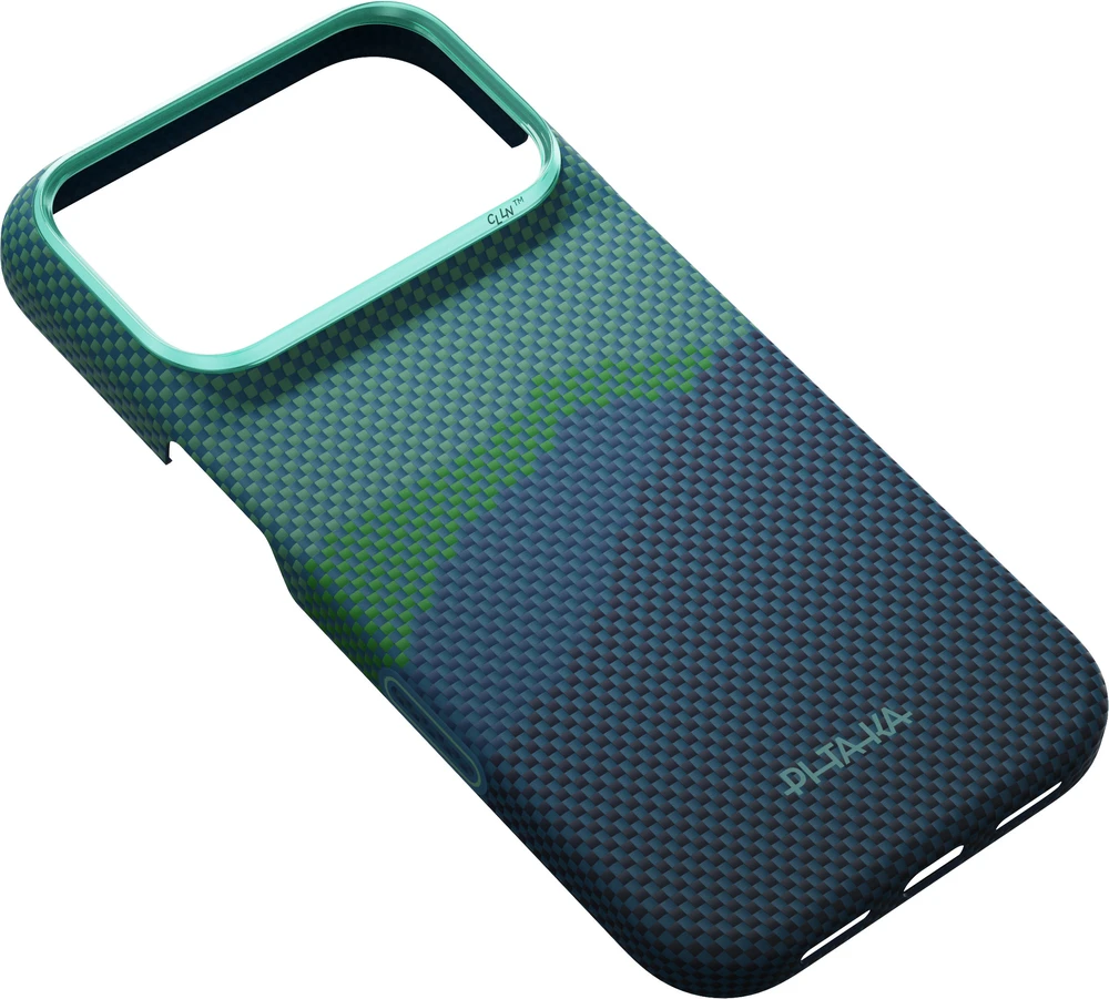 Dėklas Burga Pitaka Edge Case, Over the Horizon 2.0 (Summer Noon) – iPhone 18/17 Pro