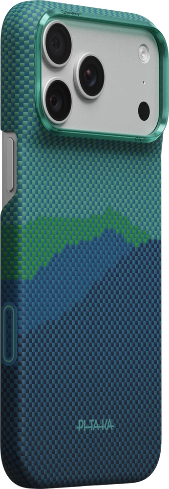Dėklas Burga Pitaka Edge Case, Over the Horizon 2.0 (Summer Noon) – iPhone 18/17 Pro Max