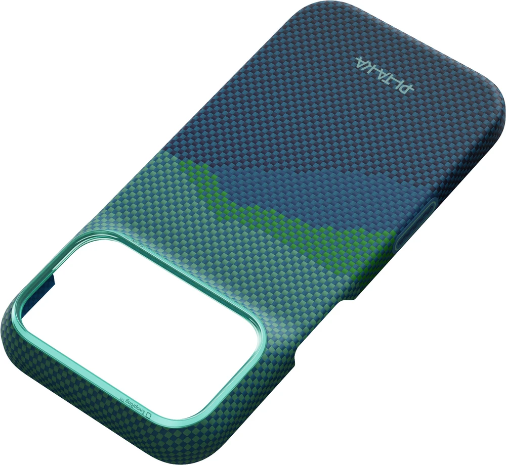 Dėklas Burga Pitaka Edge Case, Over the Horizon 2.0 (Summer Noon) – iPhone 18/17 Pro