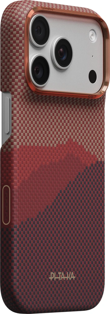 Dėklas Burga Pitaka Edge Case, Over the Horizon 2.0 (Autumn Dusk) – iPhone 18/17 Pro
