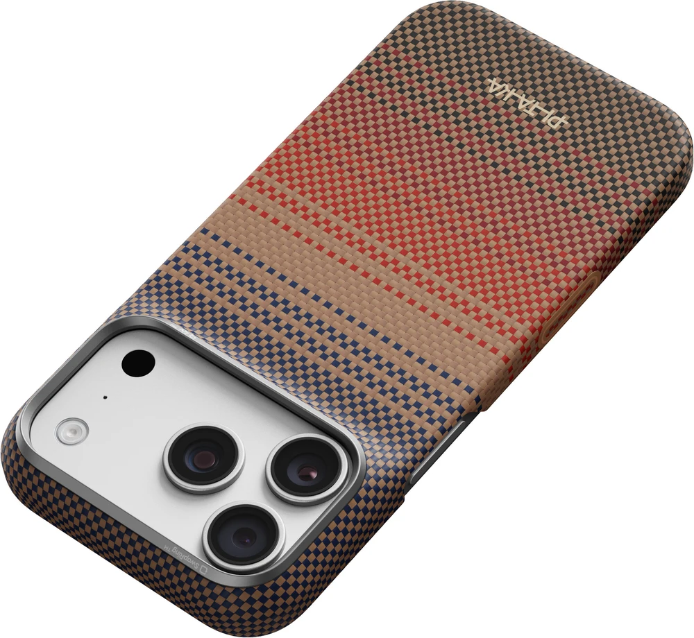 Burga Pitaka Edge dėklas, Sunset – iPhone 18/17 Pro