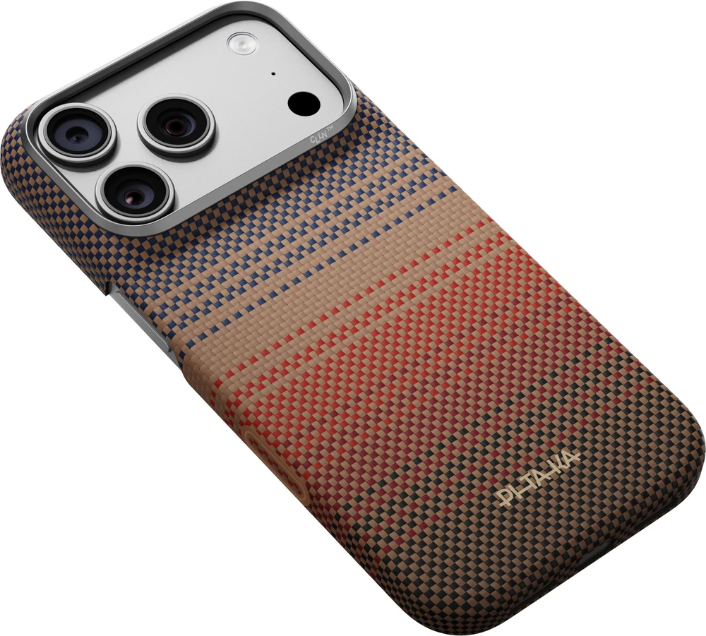Burga Pitaka Edge dėklas, Sunset – iPhone 18/17 Pro