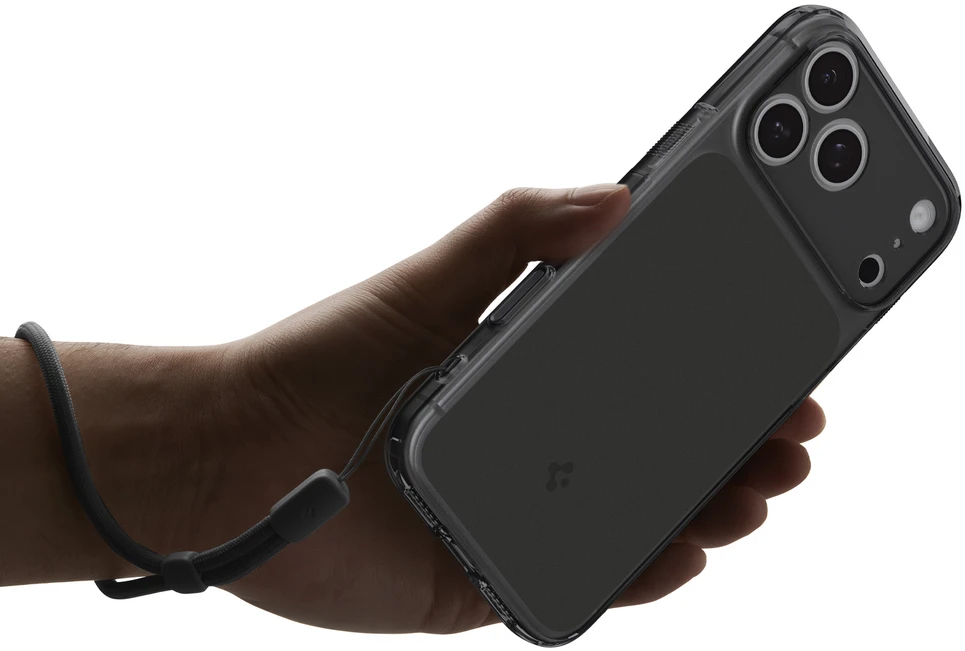 Dėklas Spigen Ultra Hybrid T MagSafe, matte juodas – iPhone 18 Pro Max/17 Pro Max