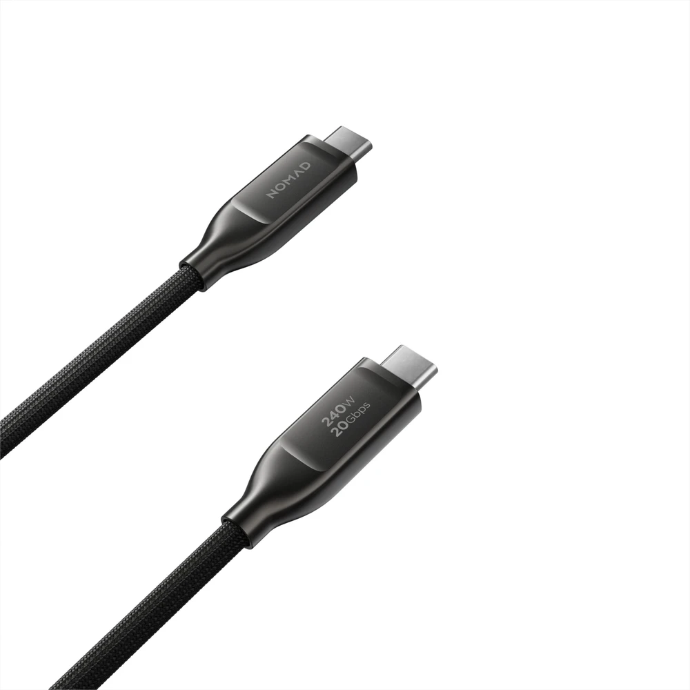 Dėklas Nezatříděno Nomad Kevlar kabelis USB4, USB-C į USB-C, 0.3m, karbido V3