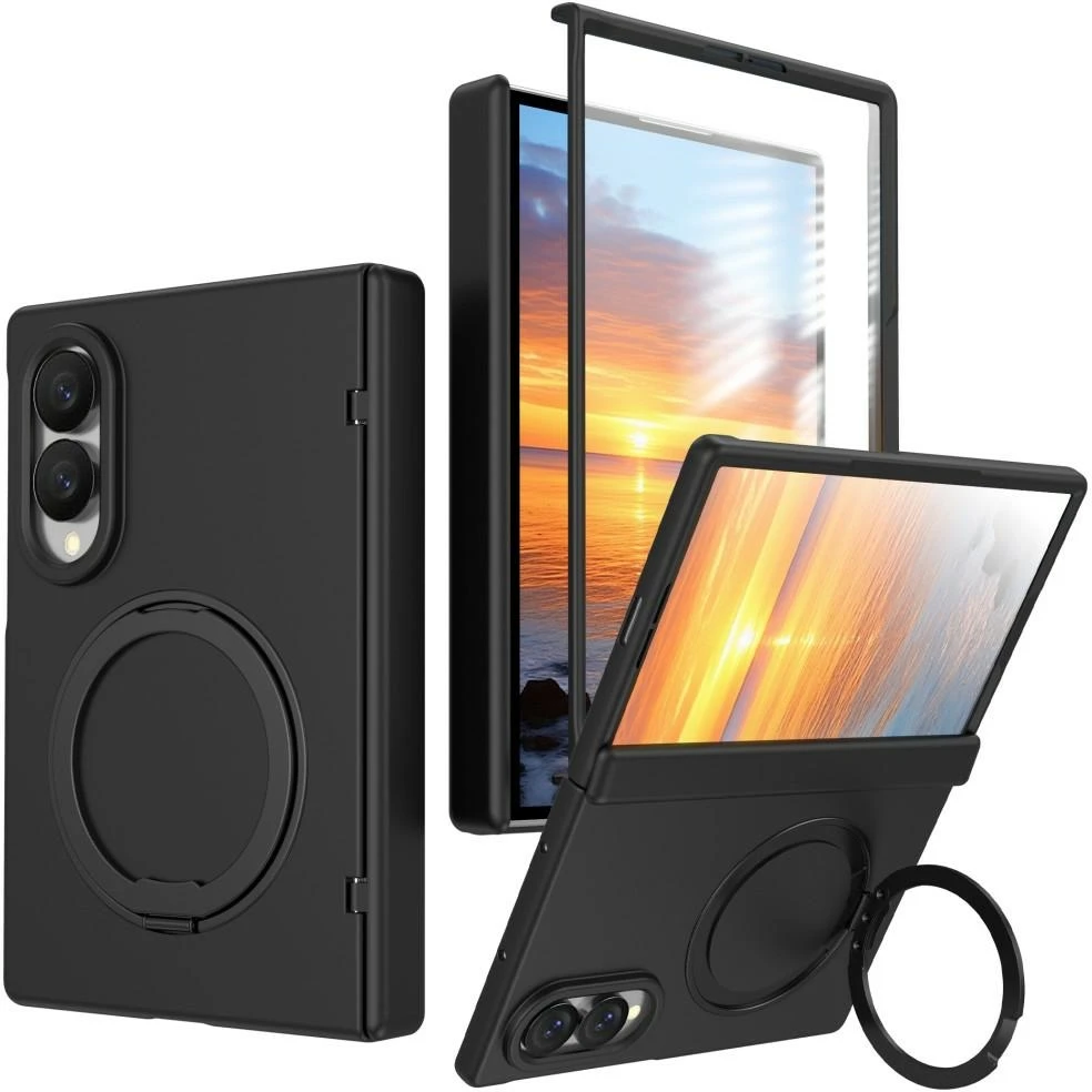 Dėklas Beline Hinge 360, skirtas Samsung Galaxy Z Fold8, juodas