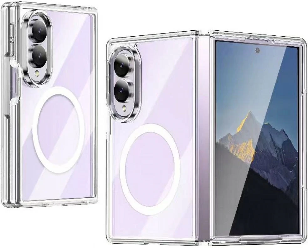 Dėklas Beline MagFlex, skirtas Samsung Galaxy Z Fold8, skaidrus