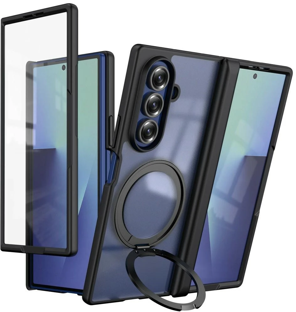 Dėklas Case Beline MagRing 360 for Samsung Galaxy Fold8 Ultra juodas