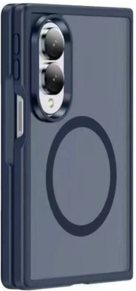 Dėklas Beline Soft Touch, skirtas Samsung Galaxy Z Fold8, tamsiai mėlynas