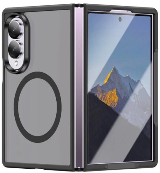 Dėklas Beline Soft Touch, skirtas Samsung Galaxy Z Fold8, juodas