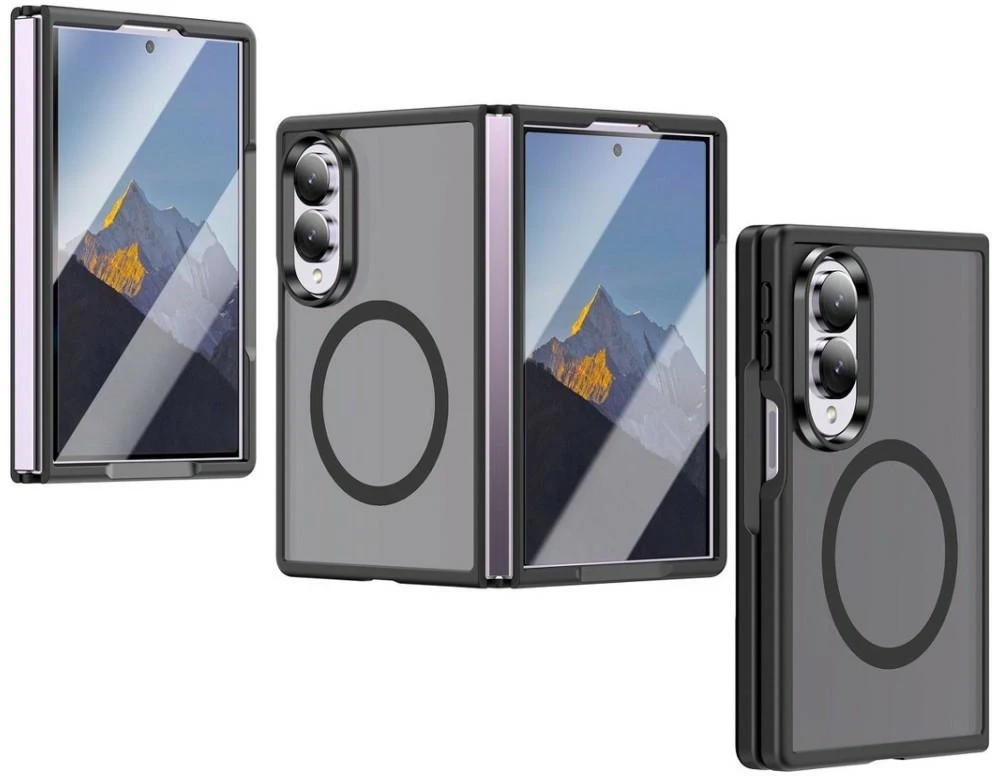 Dėklas Beline Soft Touch, skirtas Samsung Galaxy Z Fold8, juodas