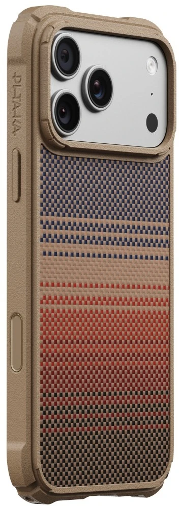 Dėklas PITAKA Cairn Case, skirtas iPhone 18 Pro Max / 17 Pro Max, sunset