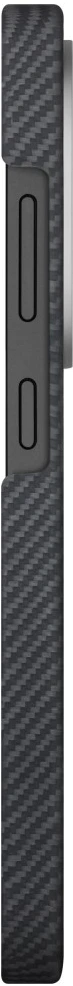 Dėklas PITAKA Cairn Case MagSafe, skirtas Samsung Galaxy S25 Ultra, juodas pilkas