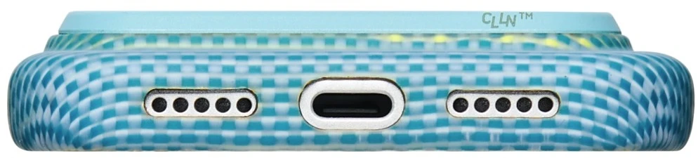 Dėklas PITAKA Edge MagSafe dėklas, skirtas iPhone 18 Pro / 17 Pro, lucid mėlynas