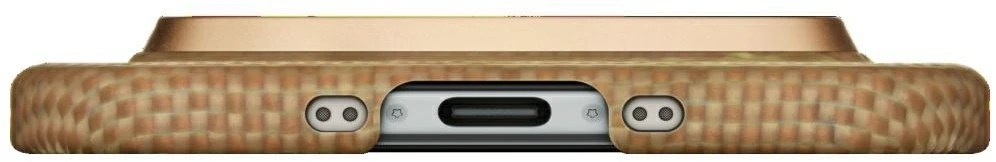 Dėklas PITAKA Ultra-Slim MagSafe, skirtas iPhone Air, golden glint