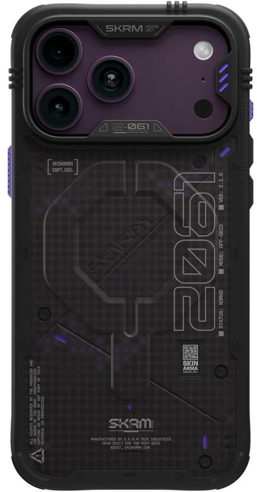 Dėklas Skinarma Vigor XE MagSafe, skirtas iPhone 18 Pro Max / 17 Pro Max, Onyx