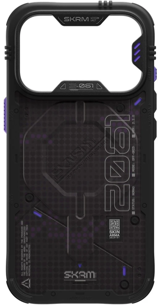 Dėklas Skinarma Vigor XE MagSafe, skirtas iPhone 18 Pro / 17 Pro, Onyx