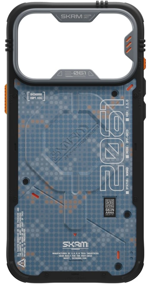 Dėklas Skinarma Vigor XE MagSafe, skirtas iPhone 18 Pro Max / 17 Pro Max, mėlynas