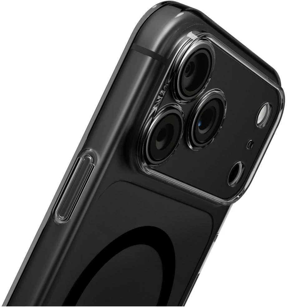 Dėklas UNIQ Airsuit, skirtas iPhone 18 Pro Max / 17 Pro Max, su Magclick įkrovimu, juodas