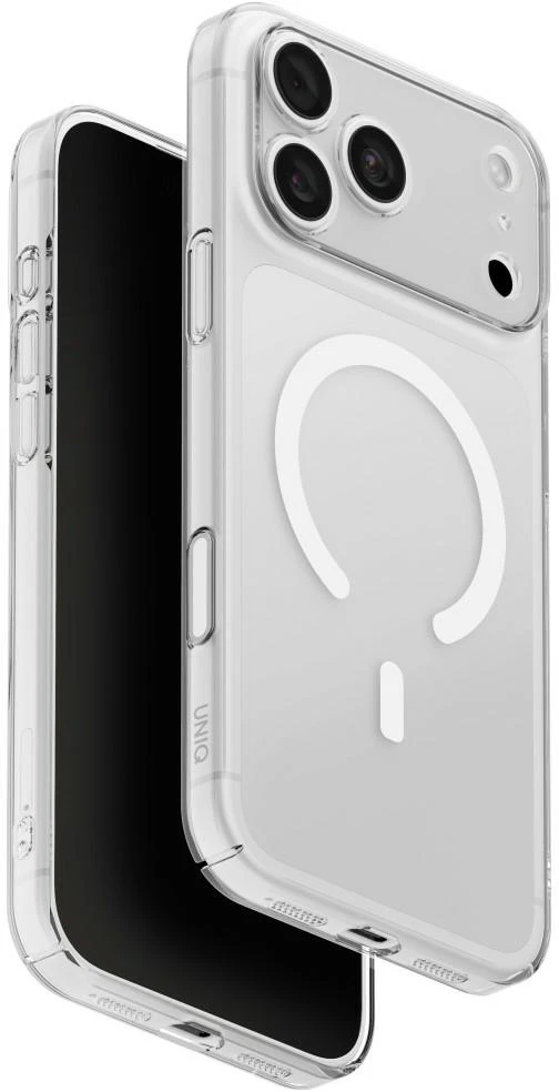 Dėklas UNIQ Airsuit, skirtas iPhone 18 Pro Max / 17 Pro Max, Magclick įkrovimas, skaidrus