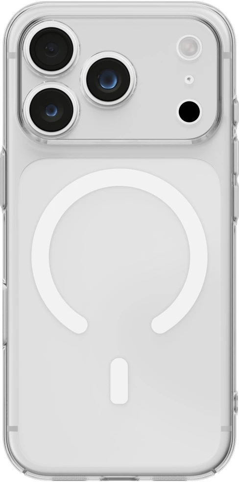 Dėklas UNIQ Airsuit, skirtas iPhone 18 Pro / 17 Pro, su Maglick įkrovimu, skaidrus