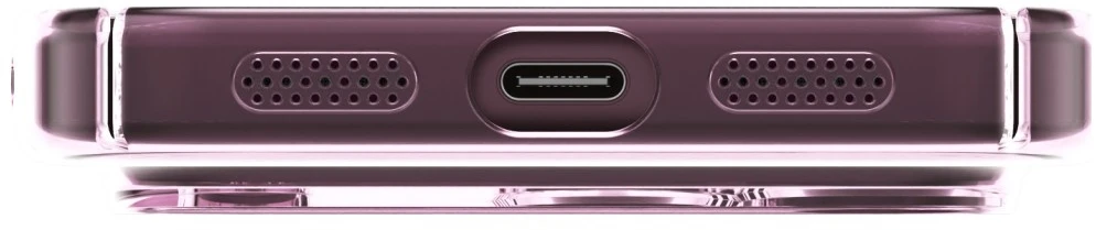 Dėklas UNIQ Airsuit, skirtas iPhone 18 Pro / 17 Pro, su Magclick įkrovimu, bordo spalvos