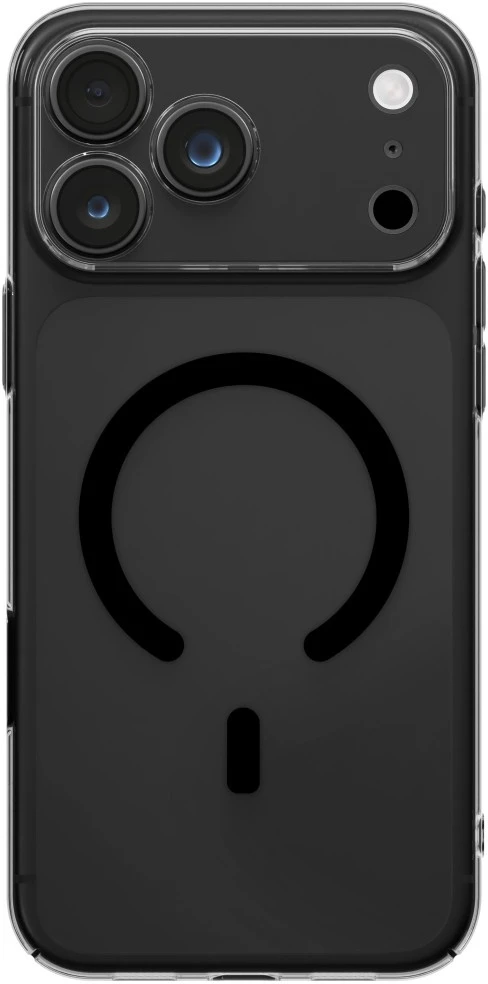 Dėklas UNIQ Airsuit, skirtas iPhone 18 Pro Max / 17 Pro Max, su Magclick įkrovimu, juodas