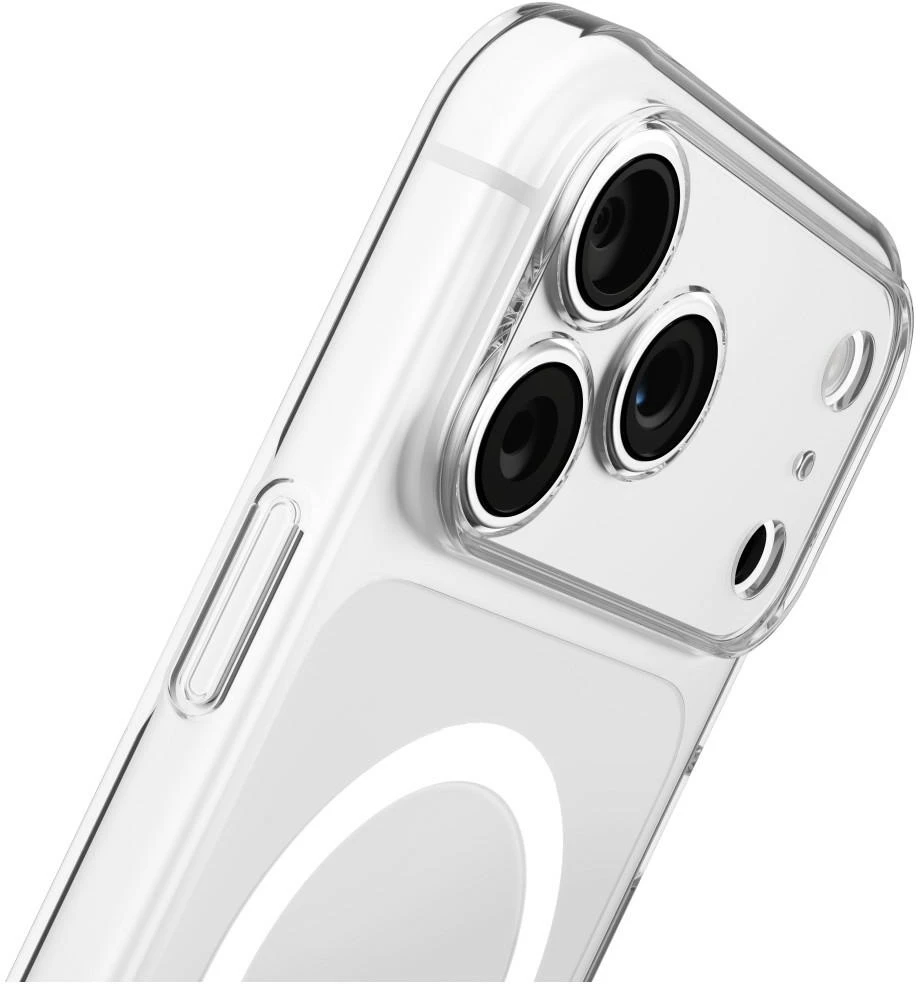 Dėklas UNIQ Airsuit, skirtas iPhone 18 Pro Max / 17 Pro Max, Magclick įkrovimas, skaidrus