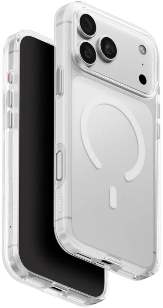 Dėklas UNIQ Clario, skirtas iPhone 18 Pro Max / 17 Pro Max, su Magclick įkrovimu, skaidrus