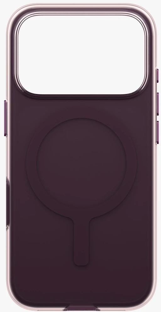 Dėklas UNIQ Clario, skirtas iPhone 18 Pro / 17 Pro, Magclick Charging, ekologiškas, violetinis