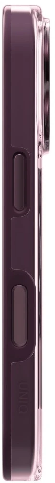 Dėklas UNIQ Clario, skirtas iPhone 18 Pro / 17 Pro, Magclick Charging, ekologiškas, violetinis