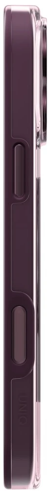 Dėklas UNIQ Clario, skirtas iPhone 18 Pro Max / 17 Pro Max, su Magclick įkrovimu, ekologiškas, violetinis