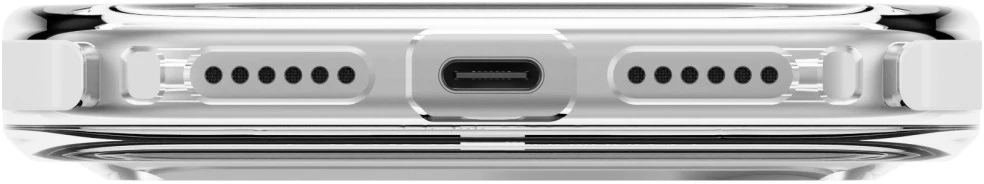 Dėklas UNIQ Combat, skirtas iPhone 18 Pro Max / 17 Pro Max, su Magclick įkrovimu, baltas