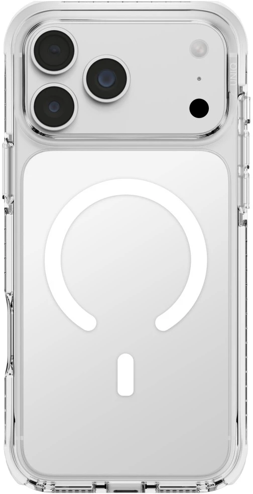 Dėklas UNIQ Combat, skirtas iPhone 18 Pro Max / 17 Pro Max, su Magclick įkrovimu, baltas
