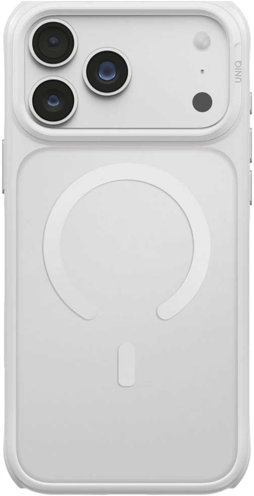 Dėklas UNIQ Veren, skirtas iPhone 18 Pro Max / 17 Pro Max, su Magclick įkrovimu, chalk frost