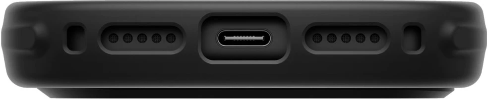 Dėklas UNIQ Veren, skirtas iPhone 18 Pro / 17 Pro, su Magclick įkrovimu, juodas