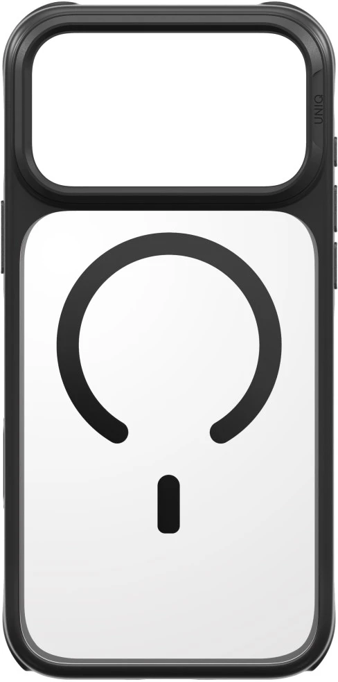 Dėklas UNIQ Veren, skirtas iPhone 18 Pro Max / 17 Pro Max, su Magclick įkrovimu, juodas
