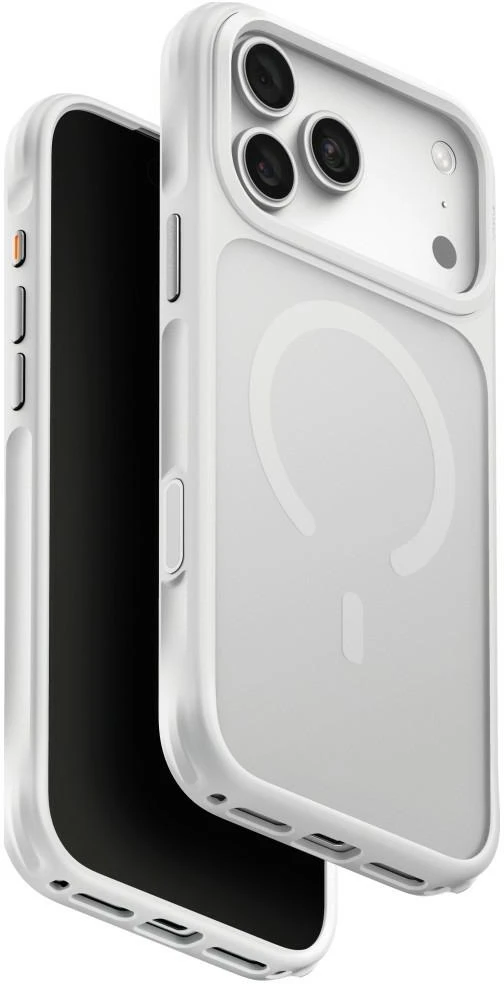 Dėklas UNIQ Veren, skirtas iPhone 18 Pro Max / 17 Pro Max, su Magclick įkrovimu, chalk frost