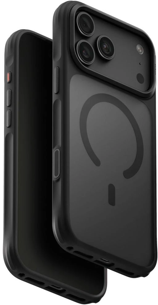 Dėklas UNIQ Veren, skirtas iPhone 18 Pro Max / 17 Pro Max, su Magclick įkrovimu, juodas