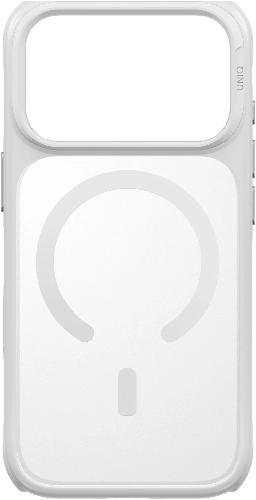 Dėklas UNIQ Veren, skirtas iPhone 18 Pro / 17 Pro, su Magclick įkrovimu, chalk frost spalvos