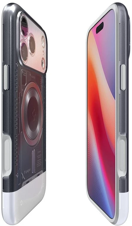 Dėklas Spigen Classic C1 MagSafe, graphite - iPhone 17 Pro