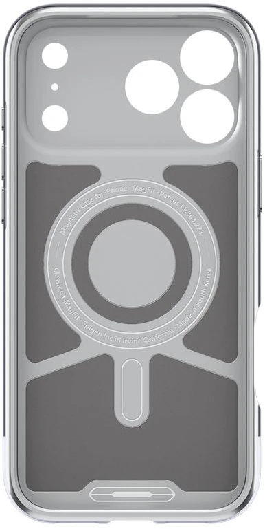 Dėklas Spigen Classic C1 MagSafe, graphite - iPhone 17 Pro