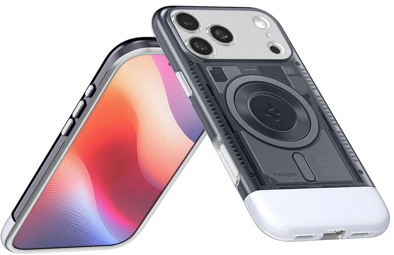 Dėklas Spigen Classic C1 MagSafe, graphite - iPhone 17 Pro