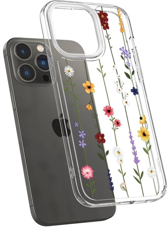 Dėklas Spigen Cyrill Cecile, gėlių sodas - iPhone 14 Pro